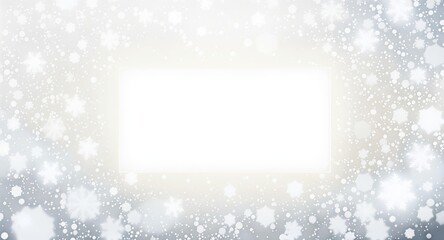 christmas background with snowflakes