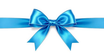 blue ribbon bow