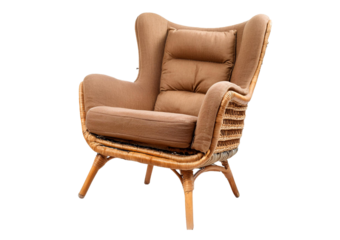 Chair isolated on transparent or white background