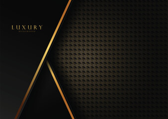 Luxury Black Geometric Background Design Elegant HD Wallpaper Graphics, Web Templates Cover Design.