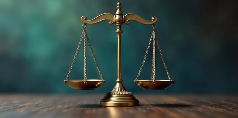 A perfectly balanced scale with weights, symbolizing equilibrium, harmony, and justice Ideal for concepts of fairness, equality, and measurement precision , calibration, ratio, objectivity