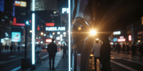 Vertical light beams fading into the distance, symbolizing the endless growth and opportunities within digital businesses.