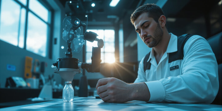 Dynamic geometric shapes appearing and vanishing, representing the constant innovation in the digital business world. - Powered by Adobe