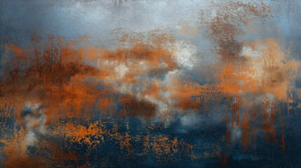 Grungy, distressed, and rustic horizontal backdrop. Use for graphic design, video overlays, and industrial themes.