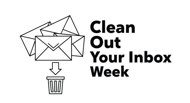 Boost productivity by cleaning your inbox during clean out week