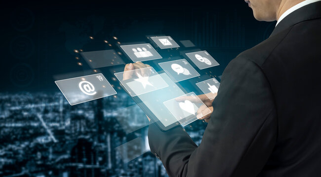 Social media engagement with interaction metrics showing comments, social media reactions, social media messages, and social media connections. Vouch