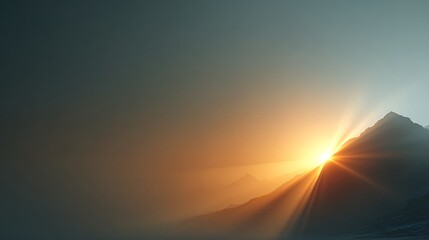 Smooth diffused morning-light glow over a refined neutral gradient creating a modern premium business presentation background for analytics dashboards and marketing templates