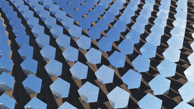 molten salt tower-type CSP plant