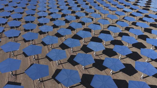 molten salt tower-type CSP plant