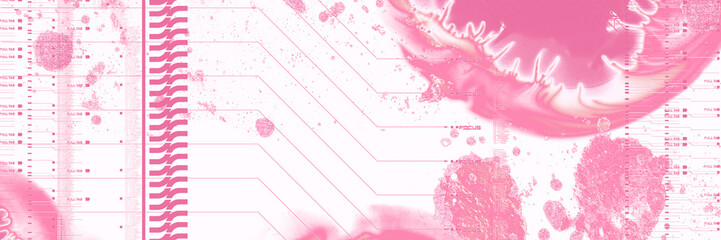 Obraz premium A canvas of emotions in motion