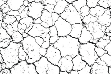 crack texture for overlay design. Abstract Grunge soil Cracked vector illustration. dust distress grainy grungy effect, Abstract background. Eps 10