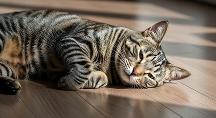 A playful kitten raising its paw toward the camera, energetic and cute moment.
