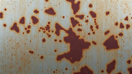 Close-up of aged metal surface showing natural oxidation patterns and rich texture details.