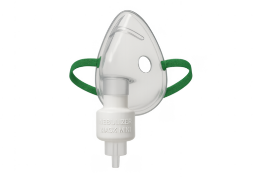 Nebulizer mask providing respiratory support and healthcare