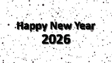 8-bit pixel Happy New Year animation with retro motion, vibrant holiday colors, and seamless looping background for winter graphics and digital intros. - Powered by Adobe