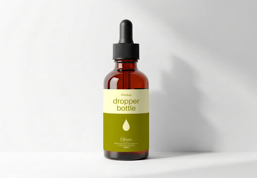 Droppet Bottle Mockup