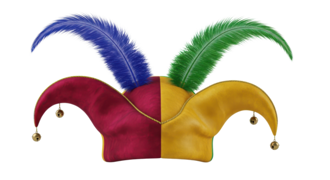 Whole ripe fresh pineapple fruit standing upright isolated on a clean white background