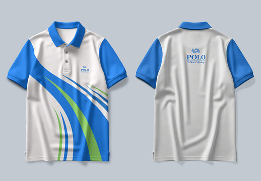 Polo T-Shirt Mockup