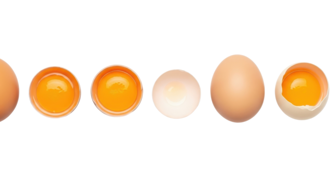 Whole ripe fresh pineapple fruit standing upright isolated on a clean white background