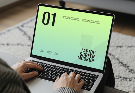 Laptop Screen Mockup