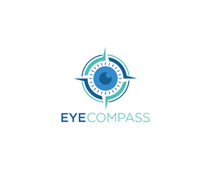 Eye compass logo