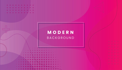 Modern memphis background design with abstract fluid shapes and patterns