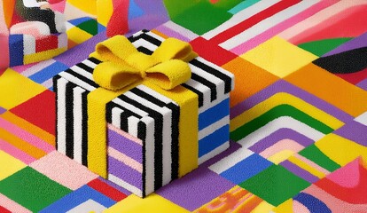 colorful gift boxes