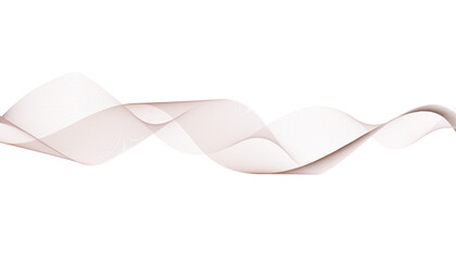 Minimal Abstract Wave Line Background