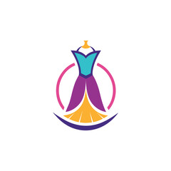 Abstract geometric design with vibrant color palette and clean lines