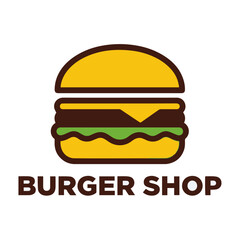 Burger Icon with Typography Shape

Concept: Burger bun and layers forming a clean geometric icon