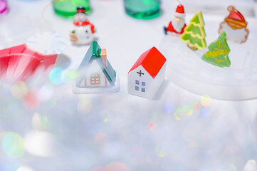 冬とクリスマスイメージ