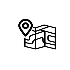 Map and Location Icon