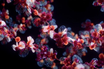 Naklejka premium Pheromone Ballet: Neurotransmitter: Pheromones : Pheromones may influence reproductive behavior and attraction between individuals.