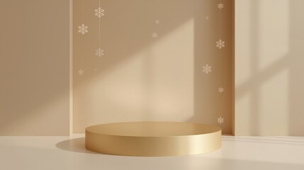 Luxury Winter Podium Setup