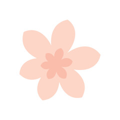 Abstract Decoration Flower Boho Template Illustration Vector