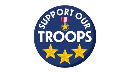 support our troops of the united states army