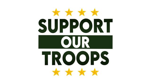 support our troops of the united states army