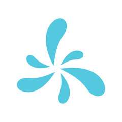 splash water abstract decorative graphic vector template