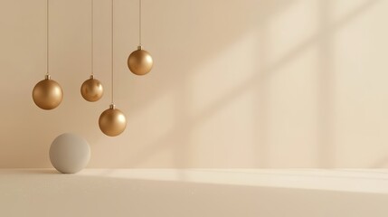Modern Elegant Holiday Ornaments