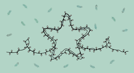 Molecular Structure of a Star Shaped Compound