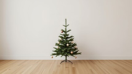 Cozy Minimal Christmas Corner