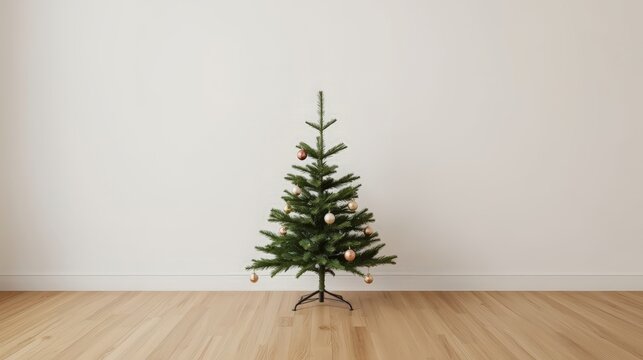 Cozy Minimal Christmas Corner