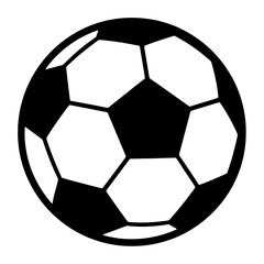 Fototapeta premium soccer ball icon isolated PNG transparent