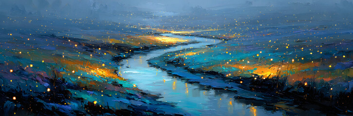 Dotted path with points