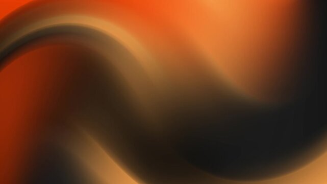 Abstract flowing colors in smooth waves