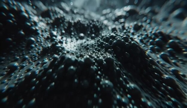 Abstract Dark Texture, Surface, Background - Macro Close-up