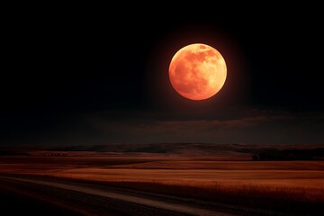 full moon in the sky