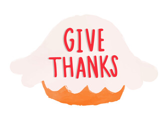 Autumn typography png, transparent background