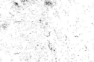 Distressed grunge overlay texture with speckles, dust, and scratches for vintage effect