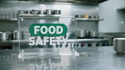 Food Safety Standards in Kitchen Quality Control and HACCP Certification for Food Industry with Importance of Compliance and Safety Signage